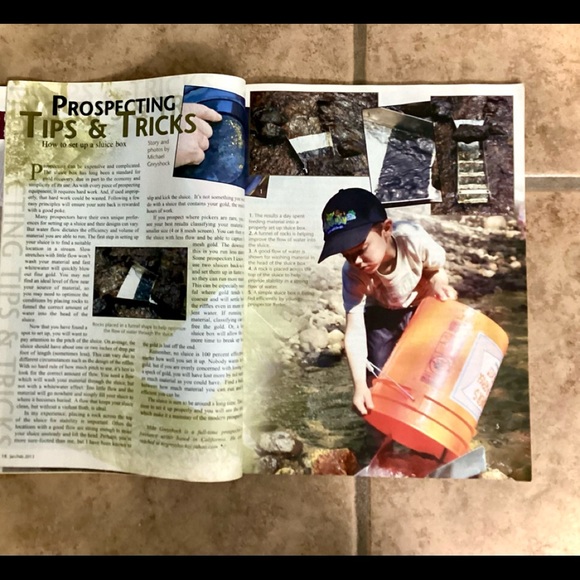 Gold Prospectors Magazine Issues of Jan./ Feb of 2013 & May/June of 2013 - Picture 8 of 10